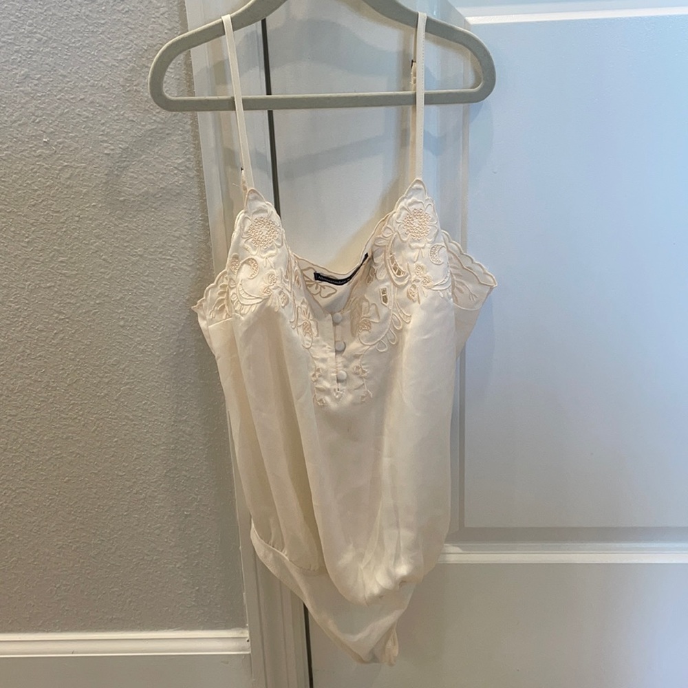 Silk bodysuit